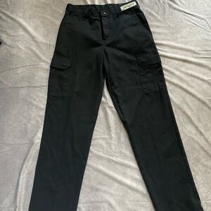 Classic Navy Blue Cargo Pants with Utilitarian Design